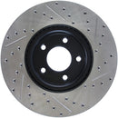 StopTech 07-09 Mazda 3 Right Front Slotted & Drilled Rotors-8