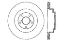 StopTech 06-07 Subaru Impreza WRX (Exc STi) Slotted & Drilled Right Rear Rotor-3