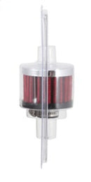 K&N Clamp On Rubber Base Crankcase Vent Filter 0.5in Flange ID 2in OD 1.5in Height-13