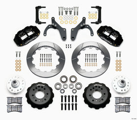 Wilwood Narrow Superlite 6R Front Hub Kit 12.88in 59-64 Chevy Impala / 63-64 Corvette