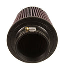 K&N Universal Rubber Filter 3 1/2inch ID FLG / 6inch Base / 4-5/8inch Top / 6inch Height-20