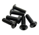 NRG Steering Wheel Screw Upgrade Kit (Flat) - Black-2