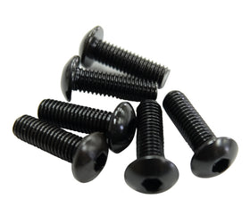 NRG Steering Wheel Screw Upgrade Kit (Flat) - Black - 0