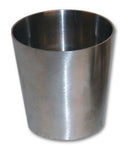 Vibrant 3.0in x 1.5in T304 Stainless Steel Straight Reducer - 6in Length-2