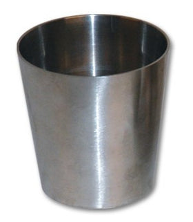 Vibrant 3.0in x 1.5in T304 Stainless Steel Straight Reducer - 6in Length - 0