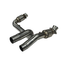 Kooks 2023+ Cadillac Escalade V 3in H.O. GREEN Catted Conn. Pipes (Req. Kooks Headers)-3