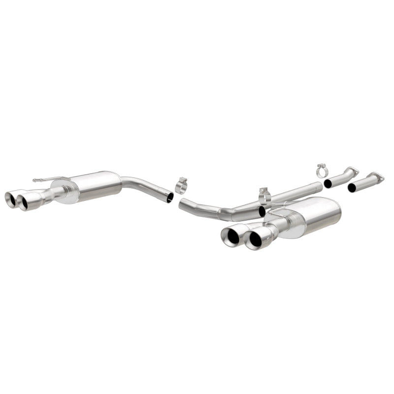 MagnaFlow Cat-Back 11-15 Kia Optima 2.0L/2.4L Sport SS 2.25in Quad Split Rear 4.5in Tips - 0