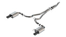 Borla 2024 Ford Mustang 2.3L Ecoboost 2.50 S-TYPE Black Chrome Catback Exhaust - Non-Active-1