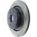 StopTech Power Slot 07-08 Infiniti G35 2WD Sport Sedan / 08-09 G37 SportStop Slotted Rear Left Roto-4