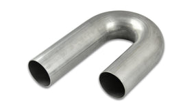 Vibrant 2.5in O.D.Tight Radius 180 Degree U-Bend Stainless Tubing - 0