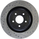 StopTech Slotted & Drilled Sport Brake Rotor-1