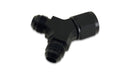 Vibrant -10AN Female x Dual -8AN Male Y-Adapter Fitting - Aluminum-1