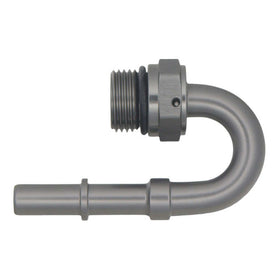 DeatschWerks 8AN ORB Male to 3/8IN Male EFI Quick Connect Adapter 180 Deg. - 0