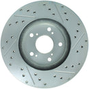 StopTech Select Sport 99-08 Acura TL (STD Caliper) / 01-03 CL Slotted and Drilled Right Front Rotor-2