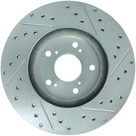 StopTech Select Sport 99-08 Acura TL (STD Caliper) / 01-03 CL Slotted and Drilled Right Front Rotor - 0