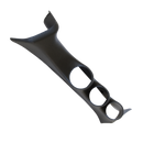 Autometer 08-10 Ford Super Duty 52mm Black Triple Pillar-2