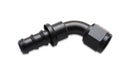 Vibrant Push-On 60 Degree Hose End Elbow FittingSize -10AN-1
