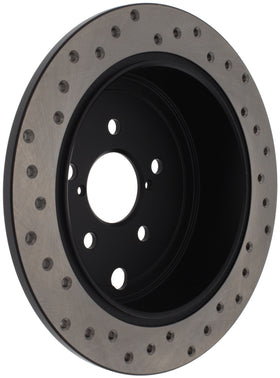 StopTech 08-10 WRX Drilled Left Rear Rotor - 0