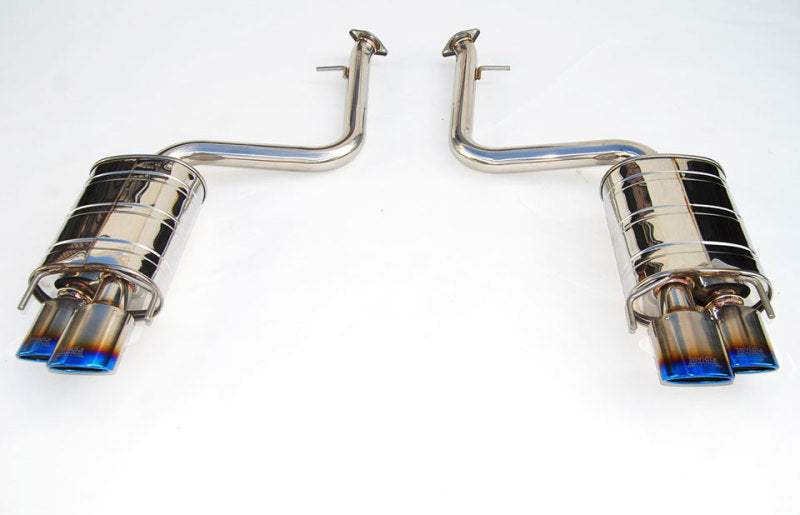 Invidia 15+ Lexus RC350/200T Titanium Quad Rolled Tip Axel-Back Exhaust - 0