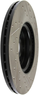 StopTech 07-09 Mazda 3 Right Front Slotted & Drilled Rotors-2