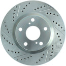 StopTech Select Sport 11-16 Toyota Avalon/ 11-17 Camry SportStop Slotted & Drilled Righ Front Rotor-1