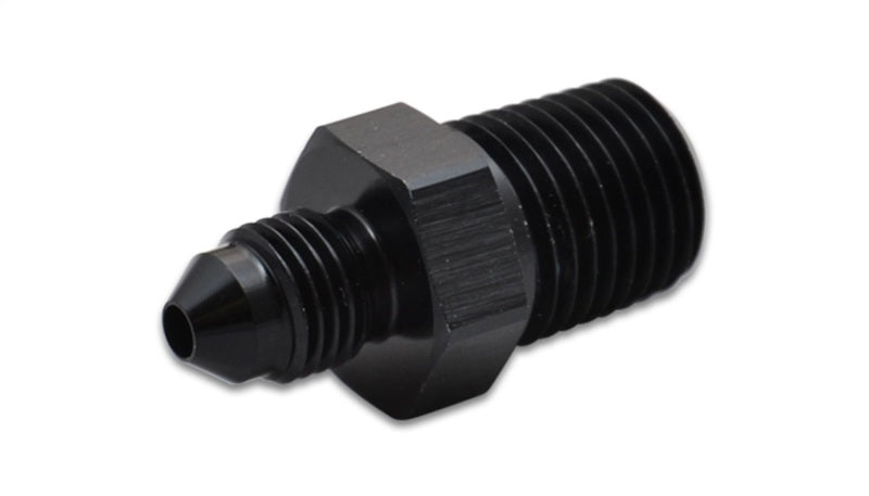 Vibrant Straight Adapter Fitting Size -3AN x 1/4in NPT - 0