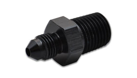 Vibrant -4AN to 3/8in NPT Straight Adapter Fitting - Aluminum - 0