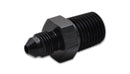 Vibrant -4AN to 1/4in NPT Straight Adapter Fitting - Aluminum-2