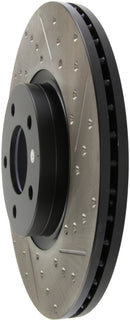 StopTech 07-09 Mazda 3 Left Front Slotted & Drilled Rotors-7