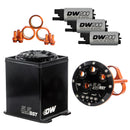 DeatschWerks 5.5L Modular Surge Tank Includes 3 DW200 Fuel Pumps-1