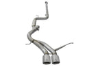 aFe POWER Takeda 3in 304 SS Cat-Back Exhaust w/ Polished Tips 13-17 Ford Focus ST L4-2.0L (t)-7