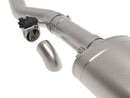 aFe Gemini XV 4in to Dual 3in 304 SS Cat-Back Exhaust w/ Cutout 19-21 GM Silverado/Sierra V8-6.2L-7