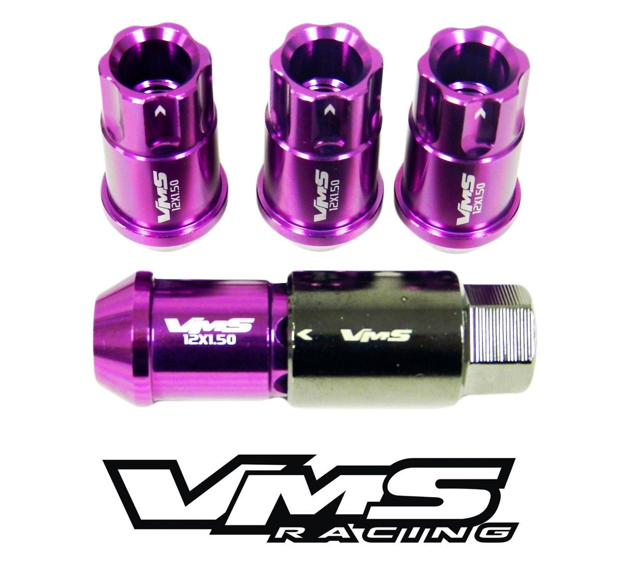 12x1.25 MM 44MM LONG FORGED ALUMINUM LOCKING LIGHT WEIGHT RACING LUG NUTS WHEEL LOCKS // PART # LG0115
