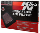 K&N Custom Oval Air Filter 7.75in OW X 14.625in OL x 2in H-8
