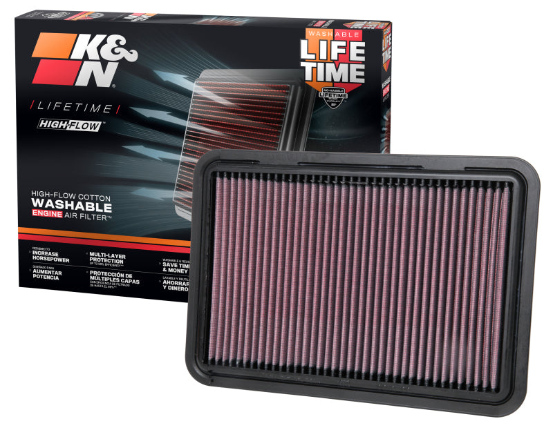 K&N 17-19 SUZUKI SWIFT V L4-1.4L F/I Drop In Air Filter