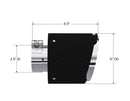 MBRP Universal Carbon Fiber Tip 2.5in ID / 5in OD Out / 6.5in Length Angle Cut Dual Wall-4