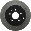 StopTech 10 Hyundai Genesis Coupe w/ Factory Brembo Slotted & Drilled Right Rear Rotor-1