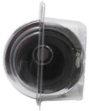 K&N Universal Air Filter Chrome Round Tapered Blue - 4in Flange ID x 1.125in Flange Length x 5.5in H-13