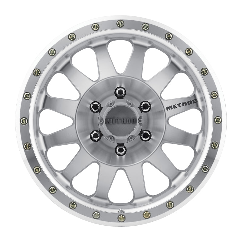 Method MR304 Double Standard 16x8 0mm Offset 6x5.5 108mm CB Machined/Clear Coat Wheel - 0