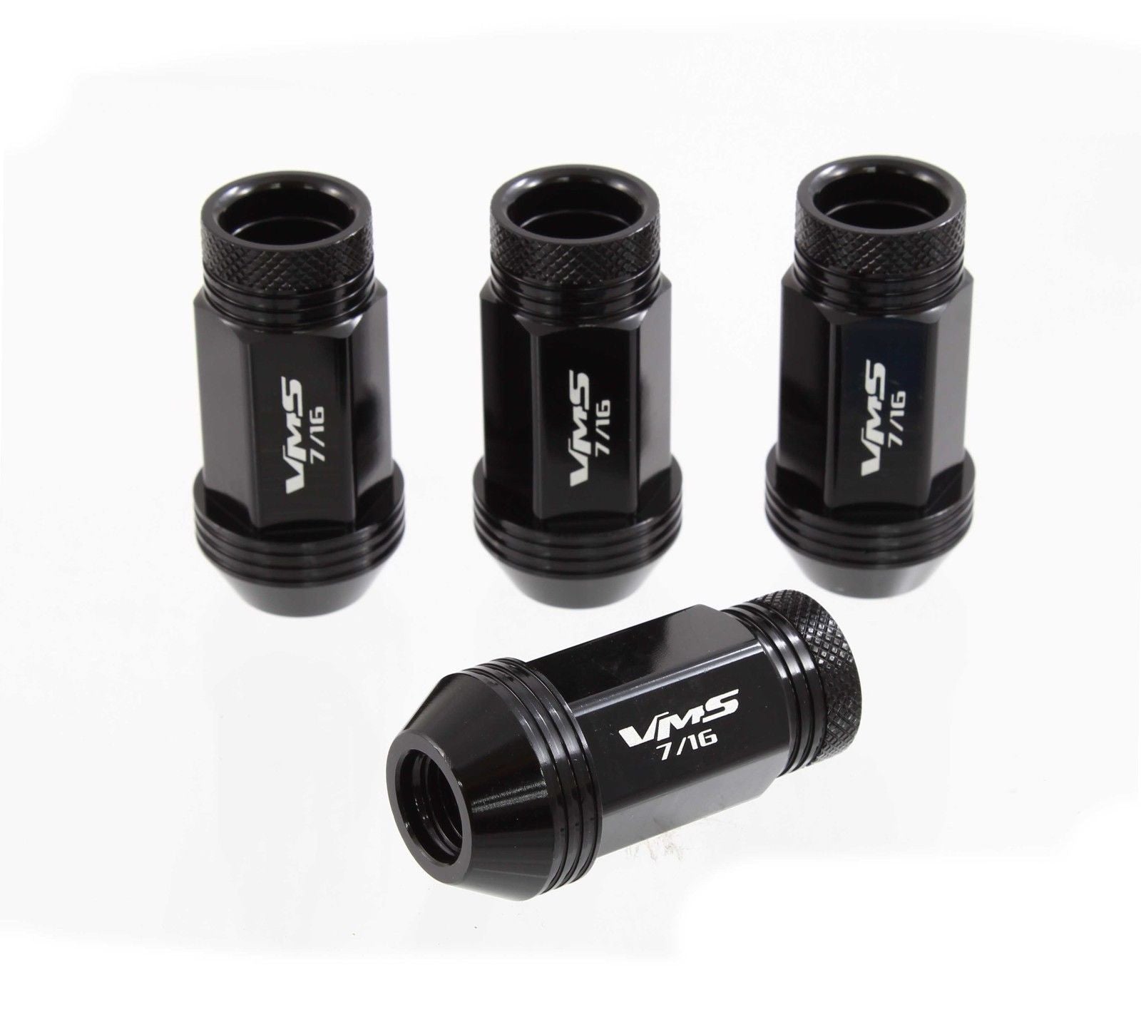 1/2-20 44MM LONG FORGED ALUMINUM OPEN END LIGHT WEIGHT RACING LUG NUTS