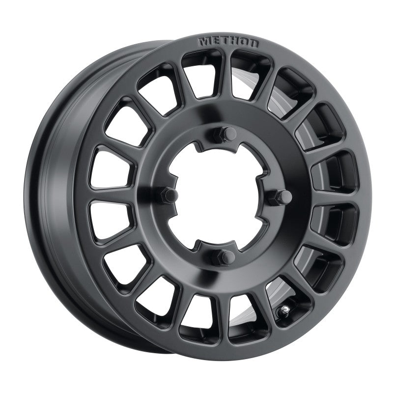 Method MR407 Bead Grip 15x6 / 5+1/51mm Offset / 5x4.5 / 77mm CB Matte Black Wheel - 0