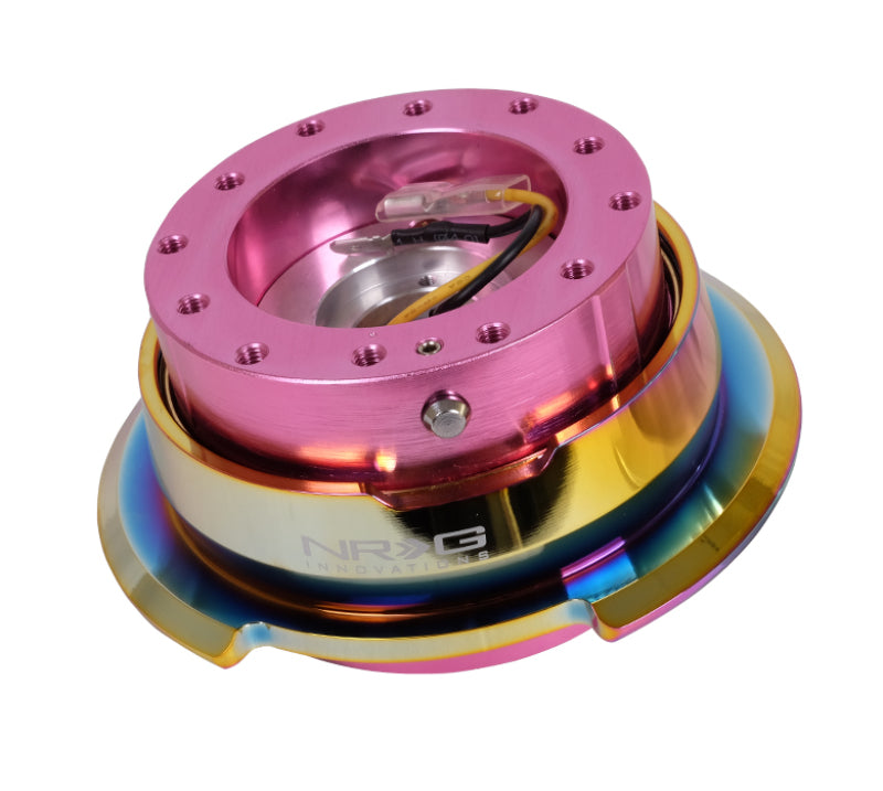 NRG Quick Release Gen 2.8 - Pink Body / Neochrome Ring - 0