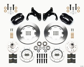 Wilwood Forged Dynalite Front Kit 12.19in 65-68 Chevy Impala -Drum Spindle