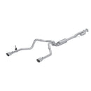 MBRP 2019+ Chevrolet Silverado 1500 / 2019+ GMC Sierra 1500 T304 SS 3in Armor Pro Cat-Back Exhaust-1