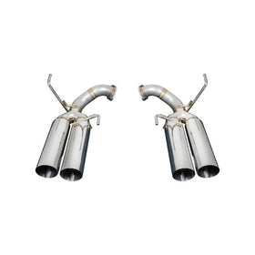 Remark 2015+ Subaru WRX/STI VA Boso Edition Axle Back Exhaust w/ Stainless Steel Single Wall Tip - 0