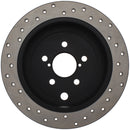 StopTech 08-10 WRX Drilled Left Rear Rotor-5
