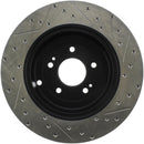 StopTech 10 Hyundai Genesis Coupe w/ Factory Brembo Slotted & Drilled Right Rear Rotor-2