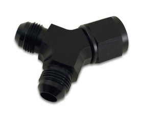 Vibrant -12AN Female x Dual -10AN Male Y-Adapter Fitting - Aluminum - 0