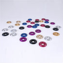 Skunk2 Large Fender Black Anodized Washer Kit (6 Pcs.)-3