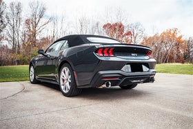 Corsa 24+ Ford Mustang GT Conv. Xtreme Cat-Back Ex. Sys. 3.0in Dual Rear Ex w/4.5in StraightCut Tips - 0